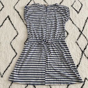 J. Crew Casual Cotton Striped Dress Small